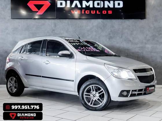 CHEVROLET AGILE 1.4 MPFI LT 8V FLEX 4P MANUAL CHEVROLET AGILE 1.4 MPFI LT 8V FLEX 4P MANUAL